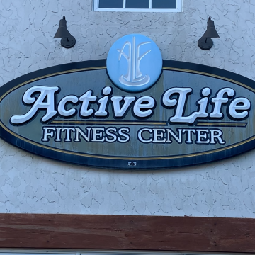 active life fitness sign